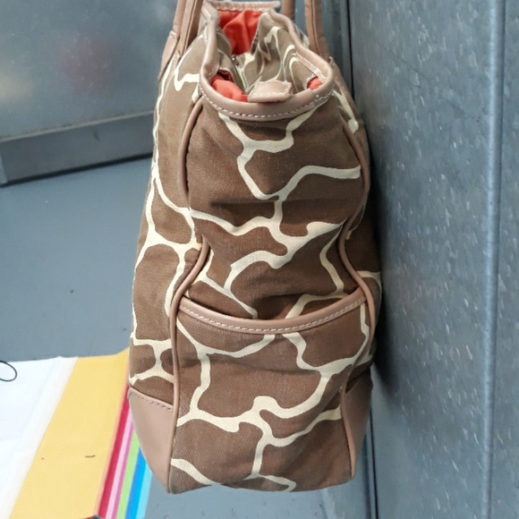 Sephora Giraffe Animal Print Canvas Tote Bag - Picture 4 of 16